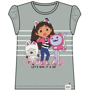 NAME IT Nmfmaria Gabby Ss Top Box Sky pour fille, Aqua Gray, 92