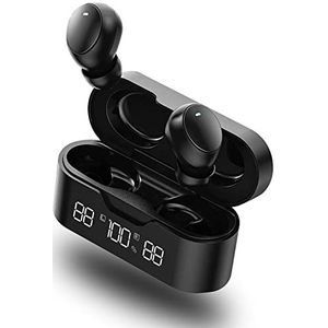 Gamma2 Bluetooth-hoofdtelefoon met microfoon, bluetooth-hoofdtelefoon in de oren, draadloze bluetooth-hoofdtelefoon, hifi-hoofdtelefoon, 30 uur stereogeluid, speeltijd, IPX7 waterdicht, ideaal voor