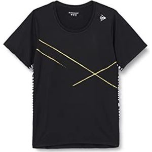 Dunlop Sports tennis shirt dames, zwart.