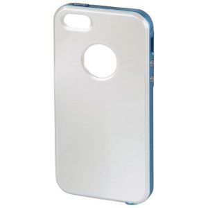 Hama Hybride beschermhoes voor iPhone 5 / 5S, wit / blauw