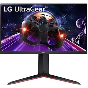 LG Electronics Ultragear 24GN650-B 24 inch gaming monitor - IPS 1ms GTG 144Hz, formaat 16:9, FHD resolutie 1920 x 1080, HDR 10, sRGB 99% (AMD Freesync Premium), zwart en rood