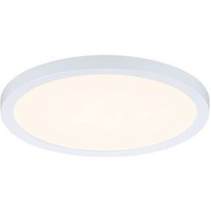 Paulmann Areo VariFit 93049 Led-paneel, inbouwlamp, IP44, 3 standen, dimbaar, 175 mm, rond, met 1 x 13 W, dimbaar, 3000 K, kunststof, wit