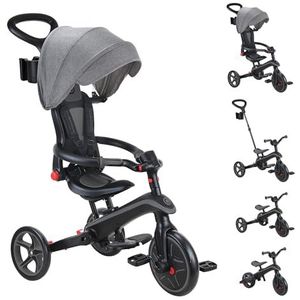 Globber - Explorer driewieler 4-in-1 - Opvouwbare en schaalbare driewieler in loopfiets voor peuters van 10 maanden tot 5 jaar