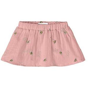 Bestseller A/S Nbfhasine Bloomer Skirt geplooide rok roze tan 18 maanden voor baby's, roze/camel, 18 maanden, Roze/Kameel