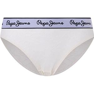 Pepe Jeans Bikini van mesh damesondergoed in bikinistijl (1 stuk), wit (schuim)