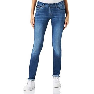 Pepe Jeans New Brooke damesjeans, 000 denim (Gv9), 24W / 32L, 000 denim (Gv9)