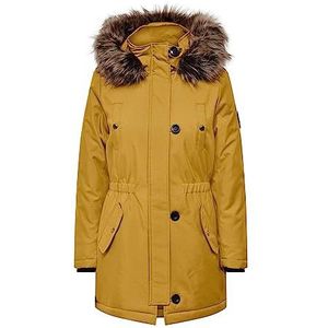 ONLY Onliris Fur Winter Parka Cc Otw Damesjas, Golden Spice