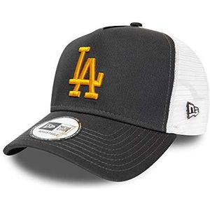 New Era Los Angeles Dodgers A Frame Verstelbare Trucker Cap League Essential, Dodgers-Grey., One Size