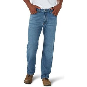 Wrangler Normale pasvorm en elastische jeans voor heren, Naval