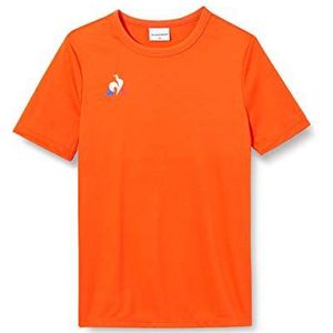Le Coq Sportif Nr. 1 Match T-shirt met korte mouwen voor kinderen, Oranje