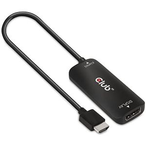 Club3D CAC-1335 HDMI™+ Micro USB naar DisplayPort™ 4K120Hz of 8K30Hz St/B actieve adapter