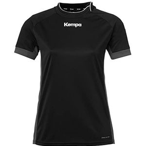 Kempa Prime Shirt Dames Dansshirt Vrouwen, meerkleurig (Rojo Oscuro/Blue Deep)