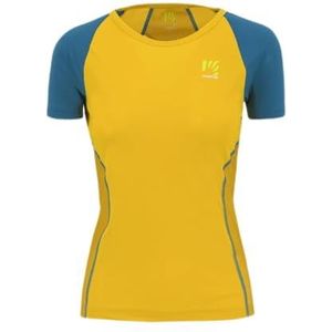 KARPOS T-shirt Lav. Evo W JRS pour femme, Citron Curry/Corsair, XXL