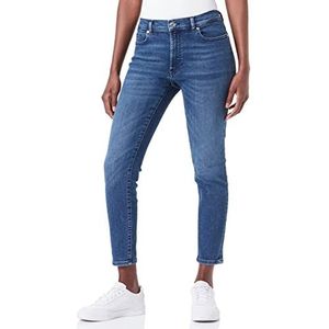 HUGO Charlie Charlie Super Skinny jeans voor dames, in blauwe stretch jeans, middenblauw 420