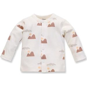 Pinokio Baby jongen jas wit blouse, ecru, 68, ECRU