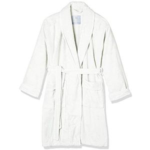 Heckett Lane Bath jurk, 60% bamboeviscose, 40% katoen, off-white, M, 1,0 stuks