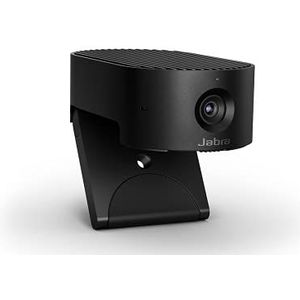 Jabra PanaCast 20 4K videoconferentiecamera, flexibele persoonlijke videocamera, plug & play, 4K ultra-HD webcam met AI-voeding, intelligente zoom en verlichtingsoptimalisatie