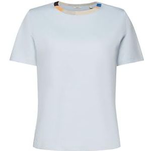 ESPRIT 013ee1k319 T-shirt dames, 435/pastelblauw