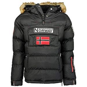 Geographical Norway boker jongens jas, Blanco Y Gris