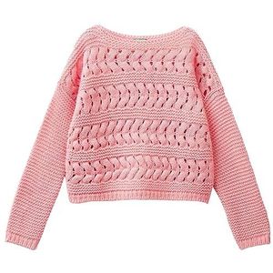 United Colors of Benetton Pull Filles et Filles, Rose 03Z, 140