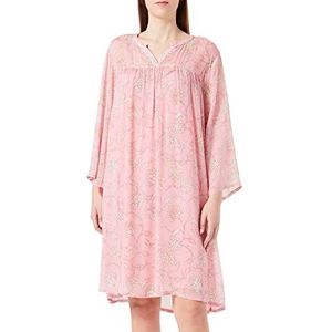 Part Two Dames Polinpw Dr Casual Fit jurk, Pink Block Print
