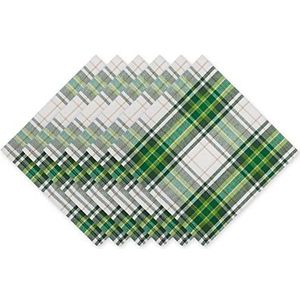 DII Servetten St. Paddy geruit 20 x 20 cm, 6 stuks