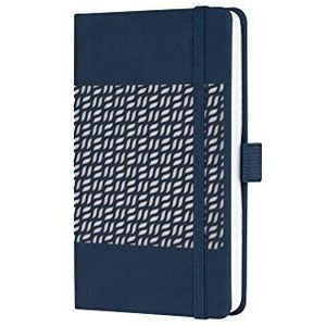 SIGEL Jolie J0204 weekkalender 2020 hardcover, 9, 5 x 15 cm, blauw en beige