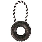 TRIXIE Banden met touw, natuurlijk rubber, diameter 15 cm/32 cm, voor honden