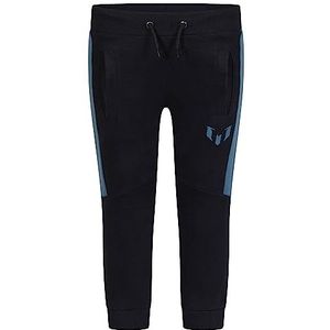 Messi Messi Joggingbroek voor kinderen, zwart - groen blauw, officiële Messi kleding voor kinderen, sweatpants baby jongens, zwart.