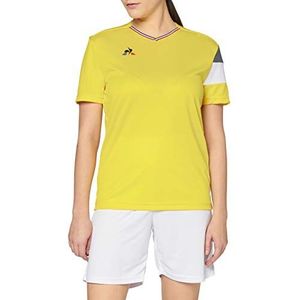 Le Coq Sportif Nr. 5 Match Premium SS M Original T-shirt, geel (origineel geel)
