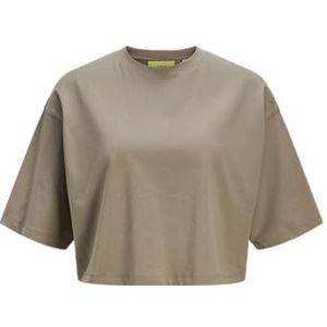 JXANDREA T-shirt court ample SS JRS Noos, Taupe, M