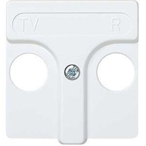 Mécanismes électriques - Série 27-27053-34 - Plaque p/R-TV Neige BL.