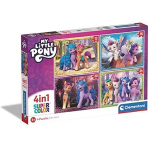 Clementoni - Puzzle Little Pony 4in1 - 21519