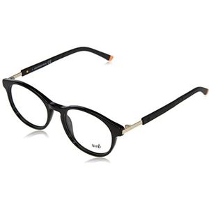 Web Eyewear Zonnebril voor jongens, glanzend zwart, 45, glanzend zwart