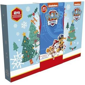 CYP Brands Paw Patrol Adventskalender Kerstmis, kalenders, geschenken, meerkleurig, officieel product