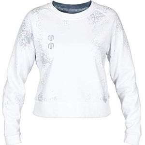 MOROTAI NAKA Batech sweatshirt voor dames, crèmewit, XL, Crème Wit
