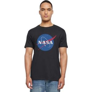 Mister Tee Nasa T-shirt voor heren, zwart.