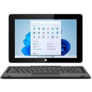 Krüger&Matz 2-in-1 tablet model Edge 1089, Windows 11 Pro 4 GB RAM DDR3 128 GB intern geheugen Resolutie 1280 x 800 Pixels