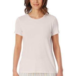 Schiesser Dames nachthemd met korte mouwen modal mix + relax pyjama top, gebroken wit_182106, 34, gebroken wit 182106, 36, gebroken wit 182106, 36