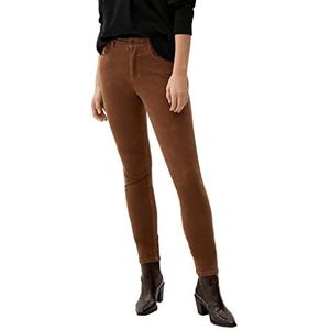 s.Oliver 2122170 dames corduroy broek bruin 48 EU, bruin, 50, Bruin