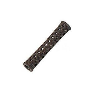Comair 3011737 Lot de 10 bigoudis coniques Marron 11 mm
