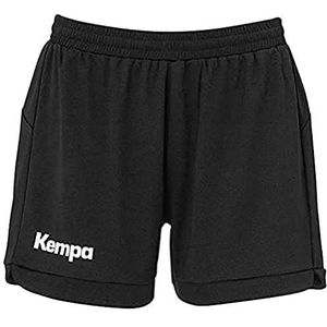 Kempa prime shorts dames dansshorts, zwart.