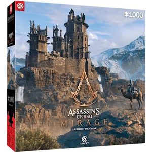 Good Loot Gaming: Assassin's Creed Mirage - Puzzel 1000 stukjes - Speelpuzzel - Canvas effect - Voor liefhebbers van videogames - Voor volwassenen en kinderen 12+ - 68,3 x 48 cm