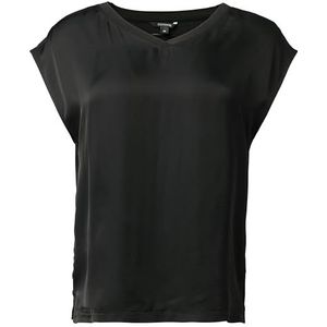 comma T-shirt voor dames, zwart (999), 46