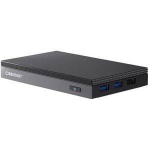 Orbsmart AW-15L Win11 Pro Mini Desktop PC | Computer | Micro PC | zonder ventilator | energiebesparend (Intel N100 processor, 8 GB RAM, 256 GB eMMC, USB-C, WiFi 6)