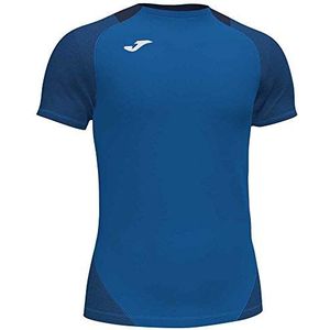 Joma Essential II T-shirt voor heren Equip. M/C, marineblauw/koningsblauw