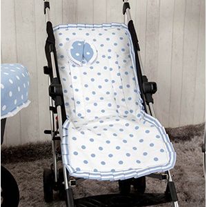 Babyline Carrusel Lichtgewicht matras voor kinderwagen, blauw