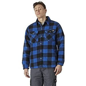 Dickies - Heren bovenkleding, Portland jas, gewatteerd voor extra warmte, koningsblauw, L