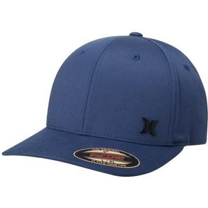 Hurley Iron Corp Baseball Cap voor heren, Racer-blauw/turquoise hyper