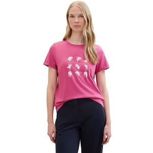TOM TAILOR T-shirt pour femme, 35275 - Lush Orchid, 3XL